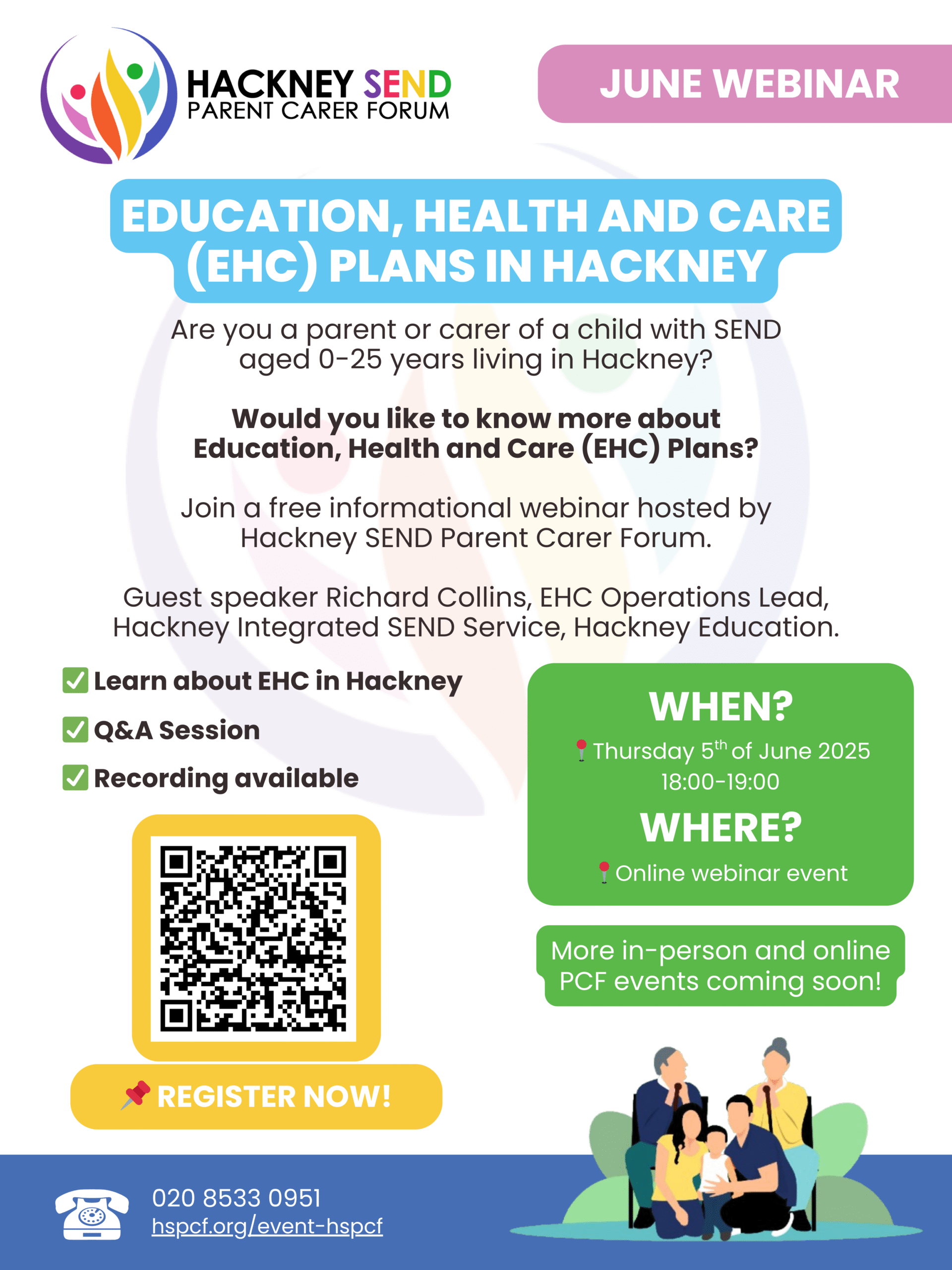 EDUCATION, HEALTH AND CARE (EHC) PLANS IN HACKNEY Webinar