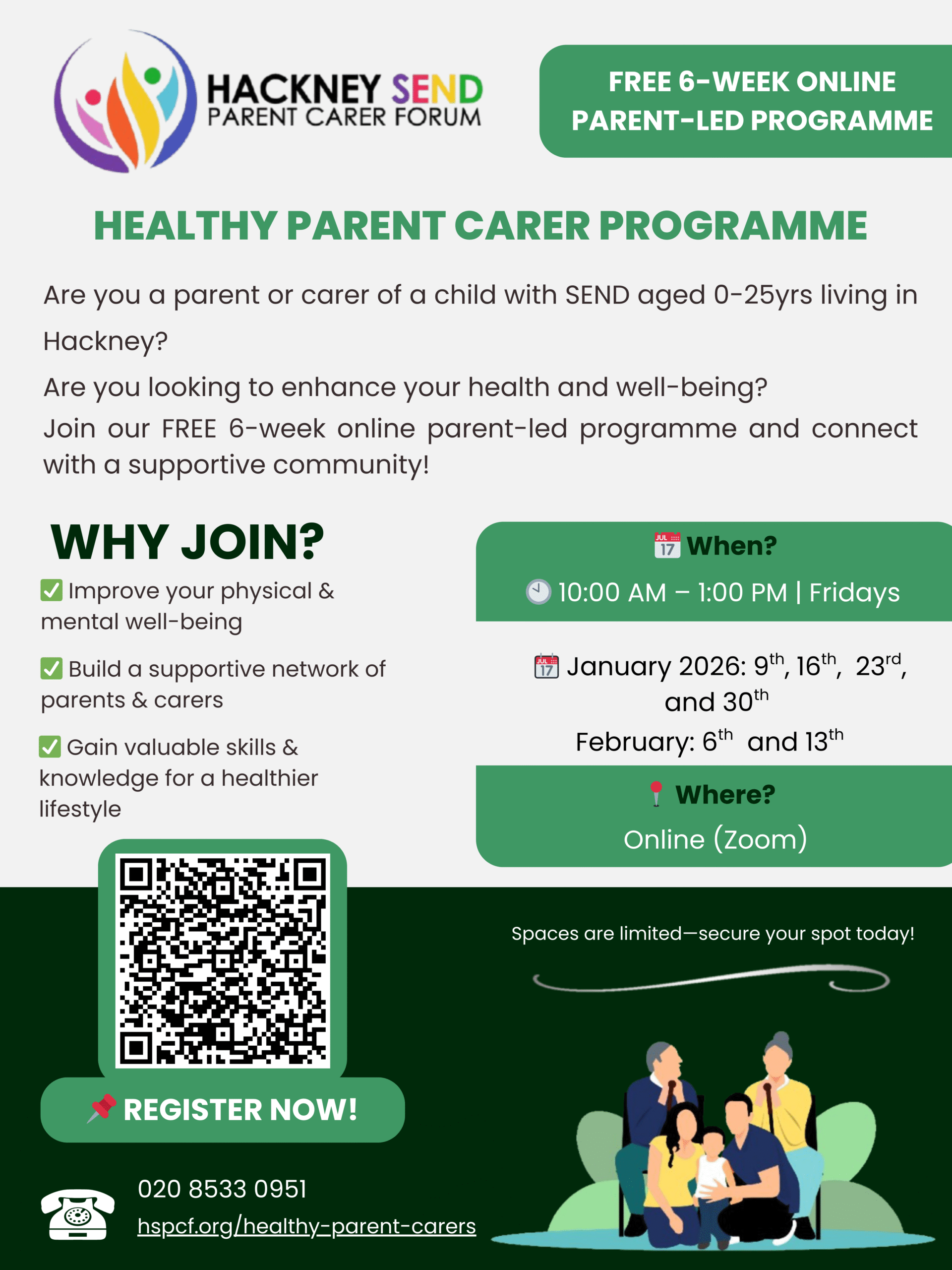 Healthy Parent Carers Programme Poster_HSPCF