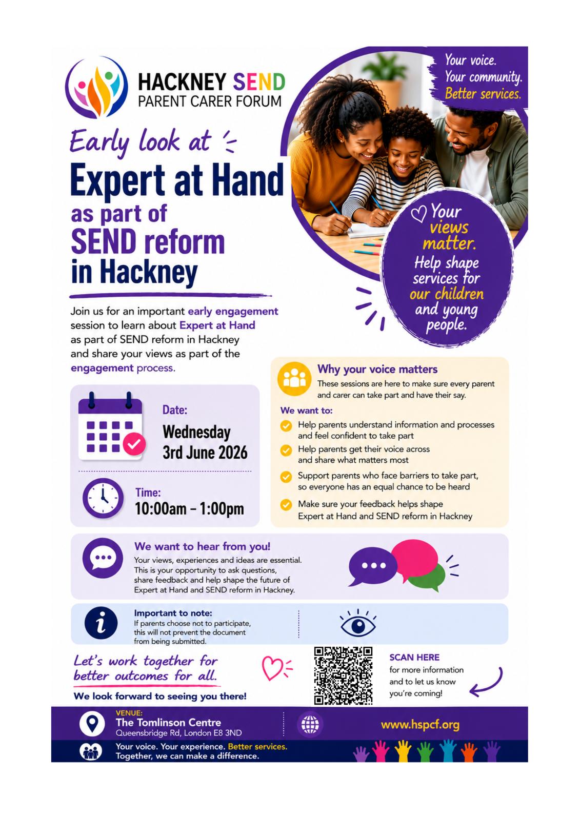 HSPCF x SEND Service Leads SEND Reform Plans